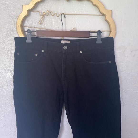 Vintage J.CREW Slim Pant Black Corduroy 32 X 30 - Picture 2 of 7